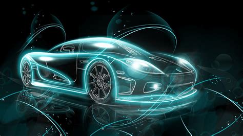 Cool Neon Cars Wallpapers - Top Free Cool Neon Cars Backgrounds - WallpaperAccess