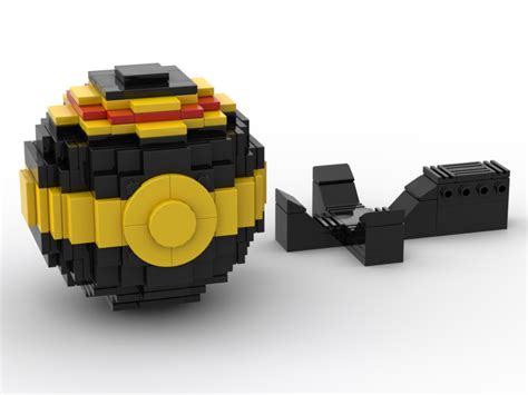 LEGO MOC Pokemon LuxuryBall by Jedi Plb | Rebrickable - Build with LEGO