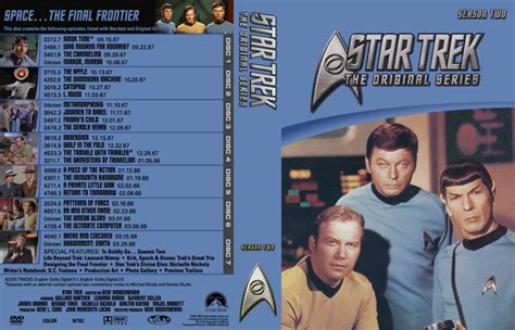 Star Trek - The Original Series Season 2 - TV DVD Custom Covers - 5346ST-TOS S2 :: DVD Covers