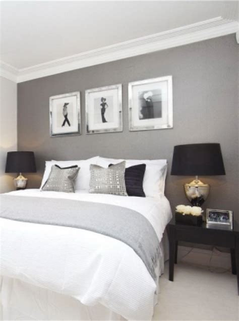 20+ White Grey And Black Bedroom - DECOOMO