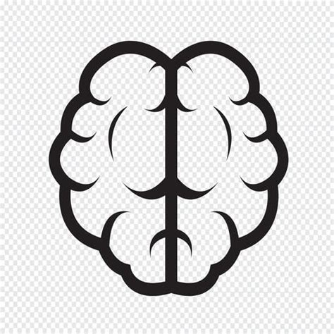 Brain icon symbol sign 627344 Vector Art at Vecteezy