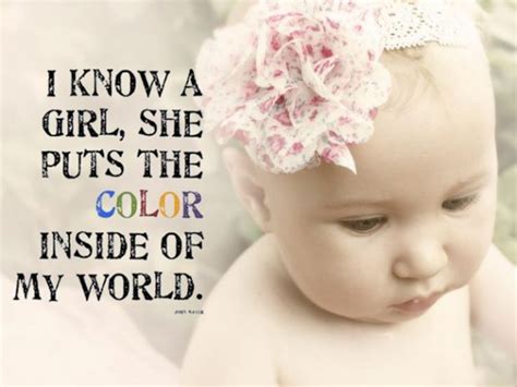 Baby Girl Quotes - Cute Words for Baby Girl | QuotesLines