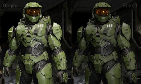 Halo Infinite Master Chief Armor 3d Model