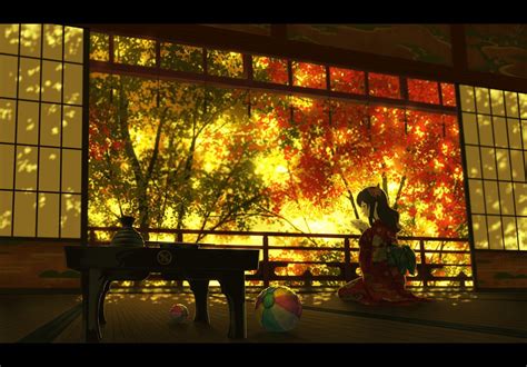 Autumn Anime Scenery Wallpapers - Wallpaper Cave