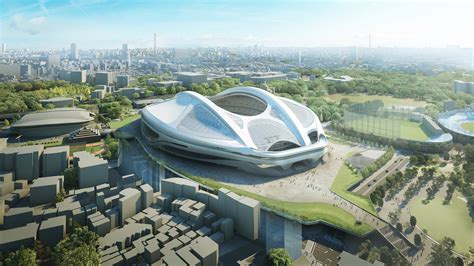 Zaha Hadid Architects Reveals Modified Tokyo National Stadium Designs | ArchDaily