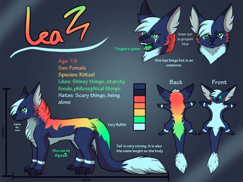 Fursona Reference Sheet 2015 - Lea by Wolf-Alpha on DeviantArt