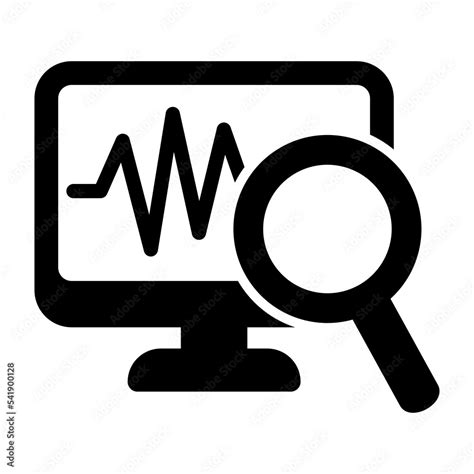 Monitoring icon. Simple element from internet security collection. Creative Monitoring icon for ...