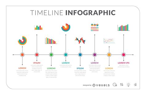 Horizontal Timeline Infographic Template