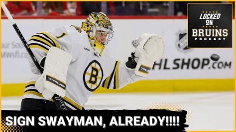 When Will Jeremy Swayman Sign? 2024-25 Bruins Schedule Highlights | rocketcitynow.com