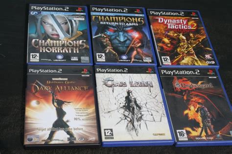 Lot of RPG PS2 Playstation 2 Games incl. Champion of Norrath & Dynasty Tactics 2 - Catawiki