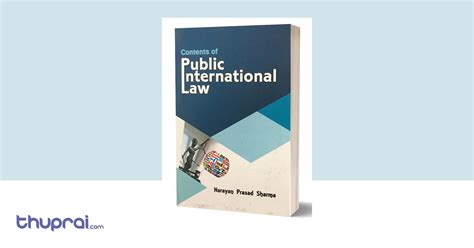 Contents of Public International Law - Narayan Prasad Sharma | Thuprai