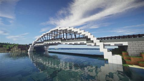 Modern Arch Bridge Minecraft Map