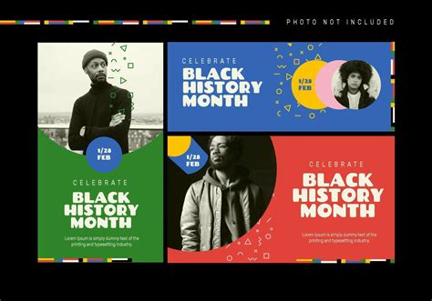 Black History Month Event Banner Vector 273868 Vector Art at Vecteezy