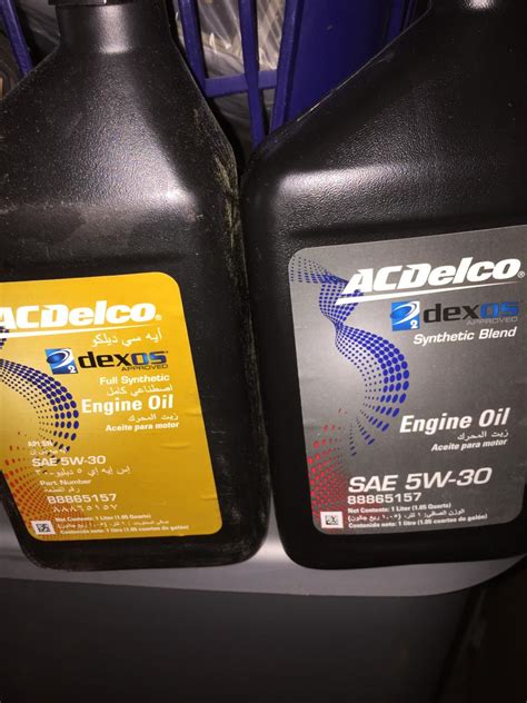 Types of GM available Dexos 2 oil | Chevrolet Cruze Forums