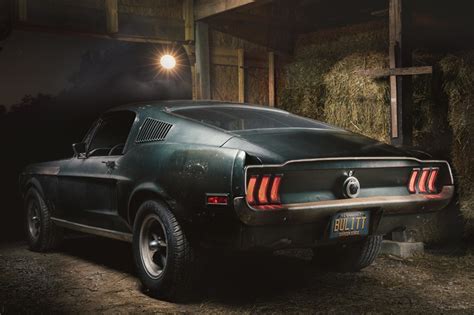 1968 Ford Mustang Fastback from 'Bullitt' is the Rusty Star of the Detroit Auto Show ...