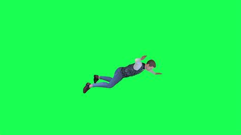 3d handsome man free falling left angle green screen 36626459 Stock Video at Vecteezy