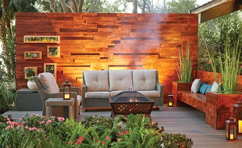 How to Build an Outdoor Privacy Wall - The Home Depot