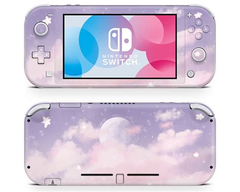 Purple Clouds Nintendo Switch Lite Skin Pretty Purple Pastel - Etsy