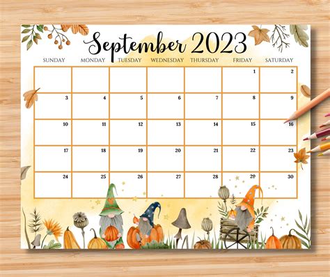 This item is unavailable - Etsy | Free printable calendar templates, September calendar, Free ...