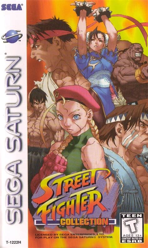 Street Fighter Collection Box Shot for Saturn - GameFAQs