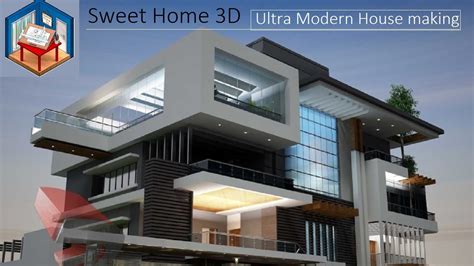 3d Modern House Model