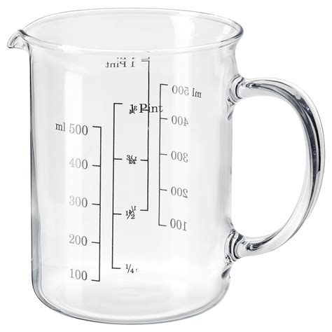 VARDAGEN measuring cup, glass, 17 oz - IKEA