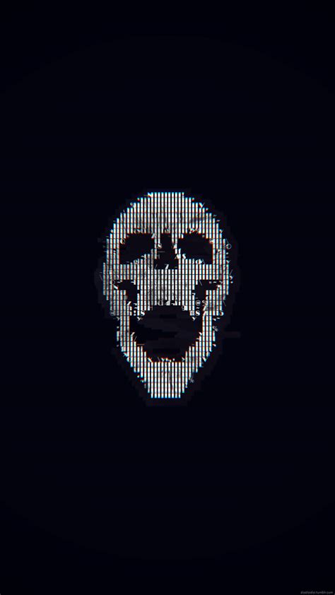 glitch art, Abstract, ASCII art, Skull Wallpapers HD / Desktop and Mobile Backgrounds