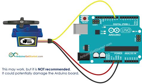 Servo motor arduino schematic - advisorfor