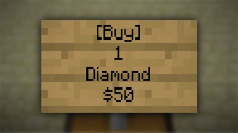 How To Make A Shop Sign In Minecraft - Shop Poin