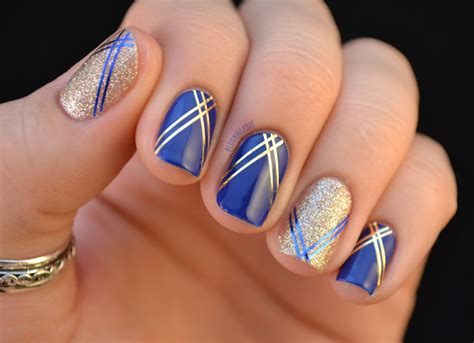 15 Beautiful Royal Blue Nail Designs You Can Try to Copy - fashionsy.com