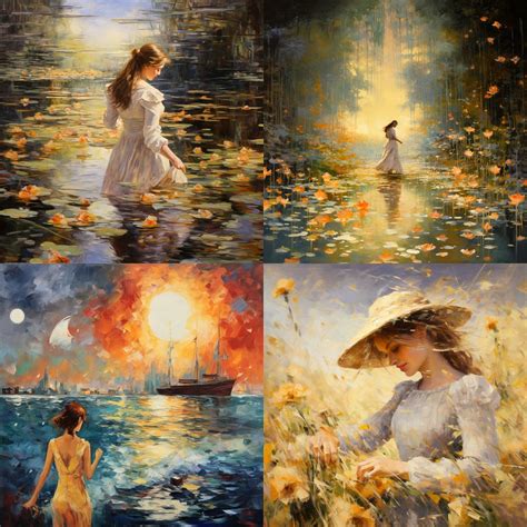 Impressionism AI Art Style Guide - Brushstroke Elegance - Impressionism Stable Diffusion ...