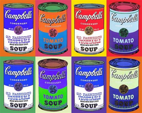 Campbell Soup Flavours Painted By Andy Warhol – View Painting