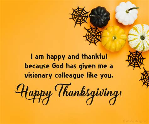 70+ Thanksgiving Messages For Colleagues or Coworkers - WishesMsg