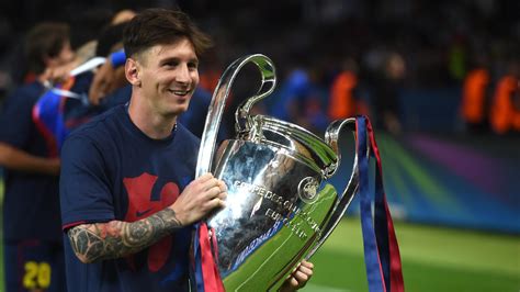 Sans surprise, Lionel Messi (Barça) est sacré joueur européen de l'année - Ligue des champions ...