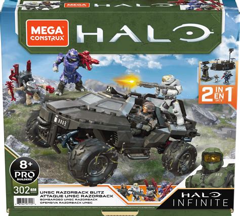 Questions and Answers: Mega Construx Halo Infinite UNSC Razorback Blitz Green GYG59 - Best Buy