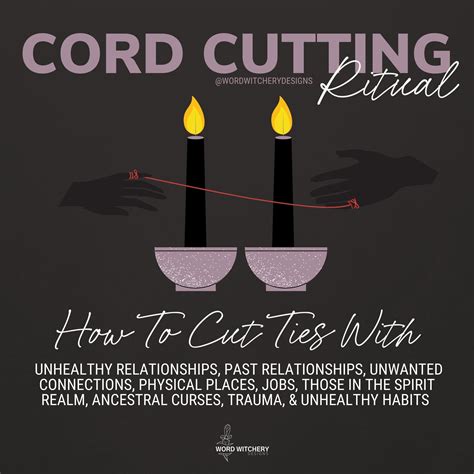 Cord Cutting Ritual to Take Back Your Energy – Word Witchery Designs