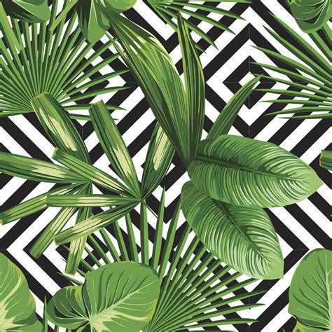 Tropical Palm Wallpaper Uk - Mural Wall