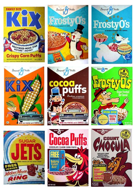 #Vintage #Retro Cereal Packaging | Cereal packaging, Best cereal, Cereal