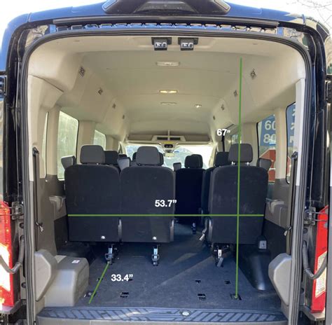 Ford Transit 15 Passenger Van Interior Dimensions - Home Alqu