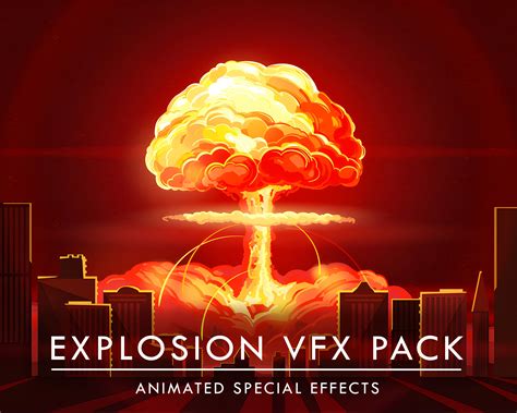 53 Explosion VFX Videos for Overlays, Animation and Special Effects. Perfect for Editing on ...