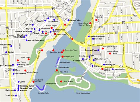 Maps Update #15001137: Niagara Falls Tourist Attractions Map – City Sightseeing Niagara Niagara ...