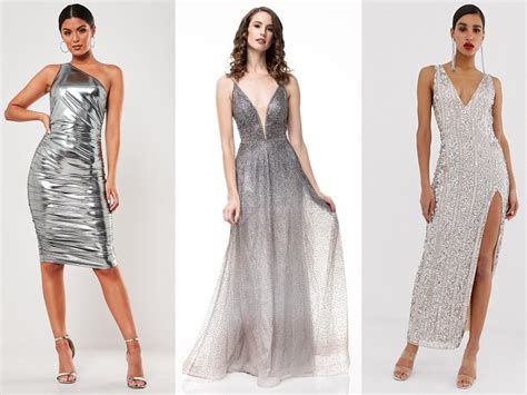 Top 9 Stylish Silver Dress Patterns for Women in Trend | Styles At Life