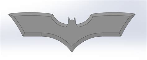 3D Printed Batarang by dSASQUATCH707 | Pinshape