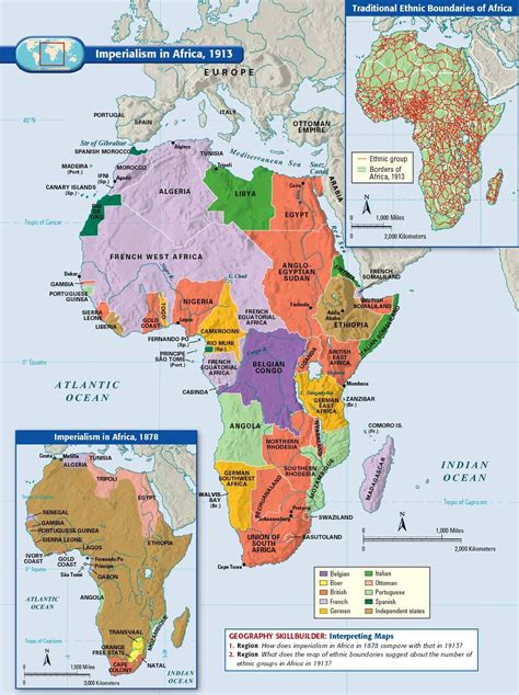 Imperialism In Africa Map