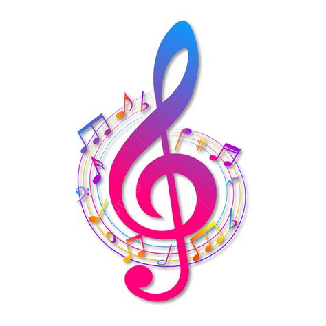 Music Notes In Swirl Musical Design Elements, Musical Elements, Music Notes, Note PNG and Vector ...