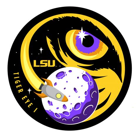 To the Moon & Beyond: LSU Students Design Tiger Eye I Mission Logo | COLLEGE OF ART & DESIGN