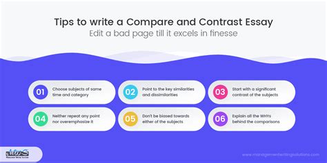 Compare And Contrast Essay Tips From The Best Essay Writing Service