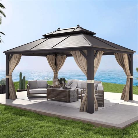 Amazon Now Has a Giant DIY Metal Top Gazebo That Sets Up In Just 4 Hours