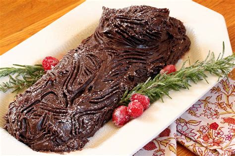 Chocolate Yule Log