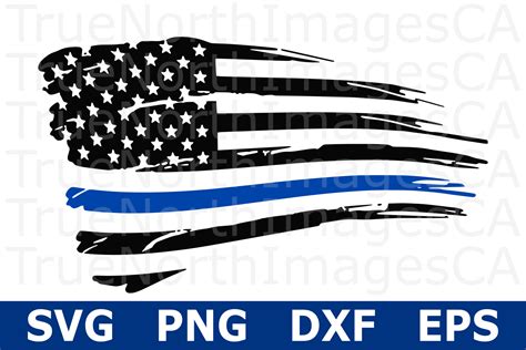 248+ Thin Blue Line American Flag SVG Files - Download Free SVG Cut Files and Designs ...